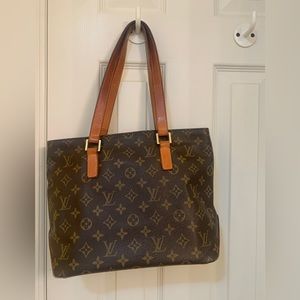 Authentic Vintage Louis Vuitton Monogram Cabas Piano Tote